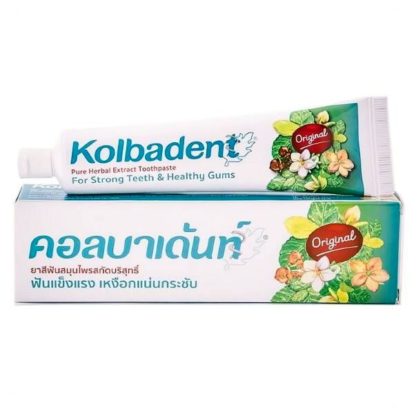 Kolbadent 160g Herbal Extract Toothpaste - Natural Dental Care & Fresh Breath