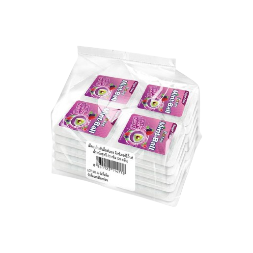 Botan Mint Ball - Mixed Berry Mint Lozenges 4g (Pack of 20) for Fresh Breath