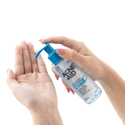 Acne-Aid Sensitive Gel Cleanser 100ml – Gentle Deep Cleansing for Sensitive Skin