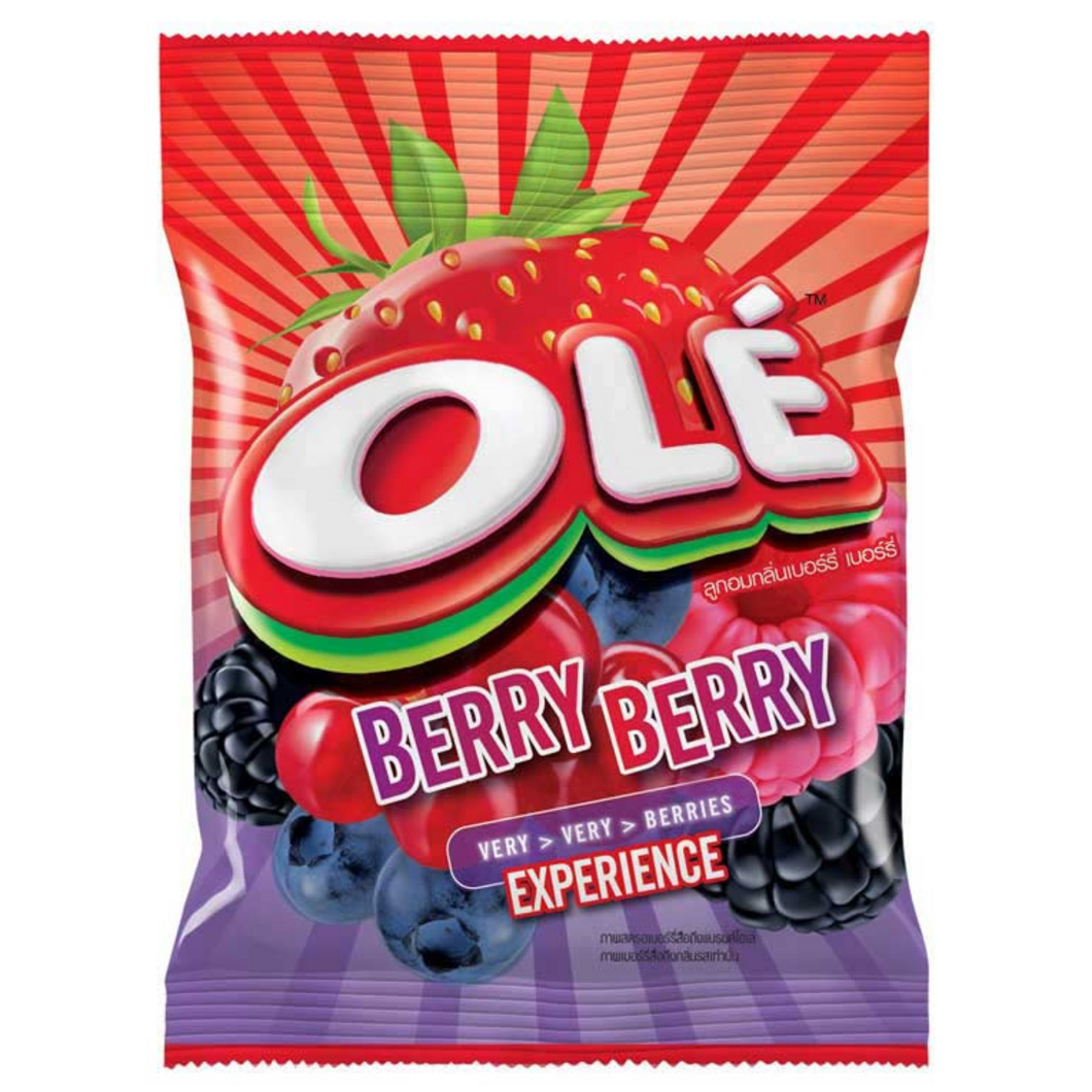 Ole Candy Mix (Pack of 5) – Assorted Flavors Including Strawberry Lime, Strawberry, Watermelon Lemonade, Berry, and Apple Kiwi