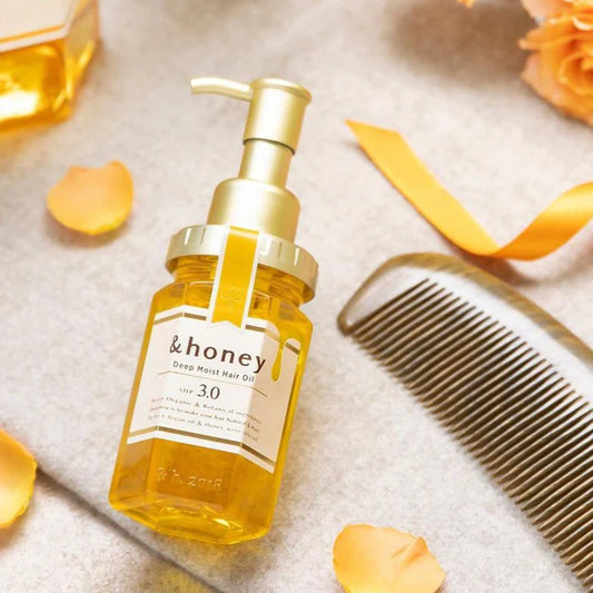 &HONEY - Huile capillaire hydratante en profondeur 100 ml.