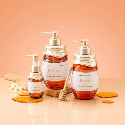 &MIEL - Huile Capillaire Ex Réparatrice Précieuse Lactée 105 ml.