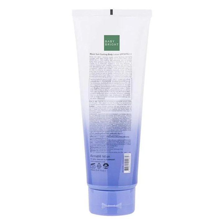 Baby Bright SPF50 PA+++ Moisturizing Sun Cooling Body Lotion 160ml