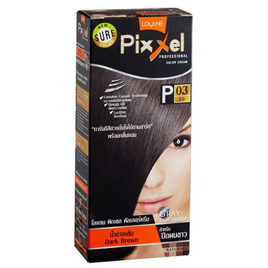 Lolane Pixxel Color Cream P03 - Dark Brown, 50g