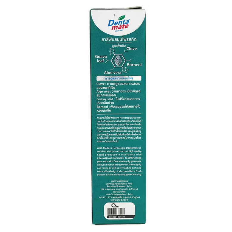 Denmate Herbal Toothpaste - Original Formula 100g for Natural Oral Care
