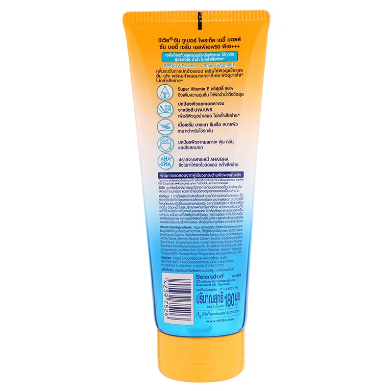 Nivea Sun Extra Protect Daily Moisture SPF50 Serum 180ml