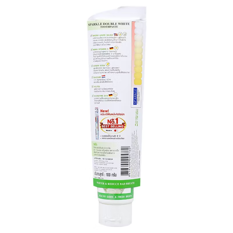 Sparkle White Lemon Soda Toothpaste 100g – Brighten & Refresh Your Smile