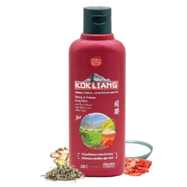 Kok Liang Strong & Voluminous Conditioner for Long Hair 200ml