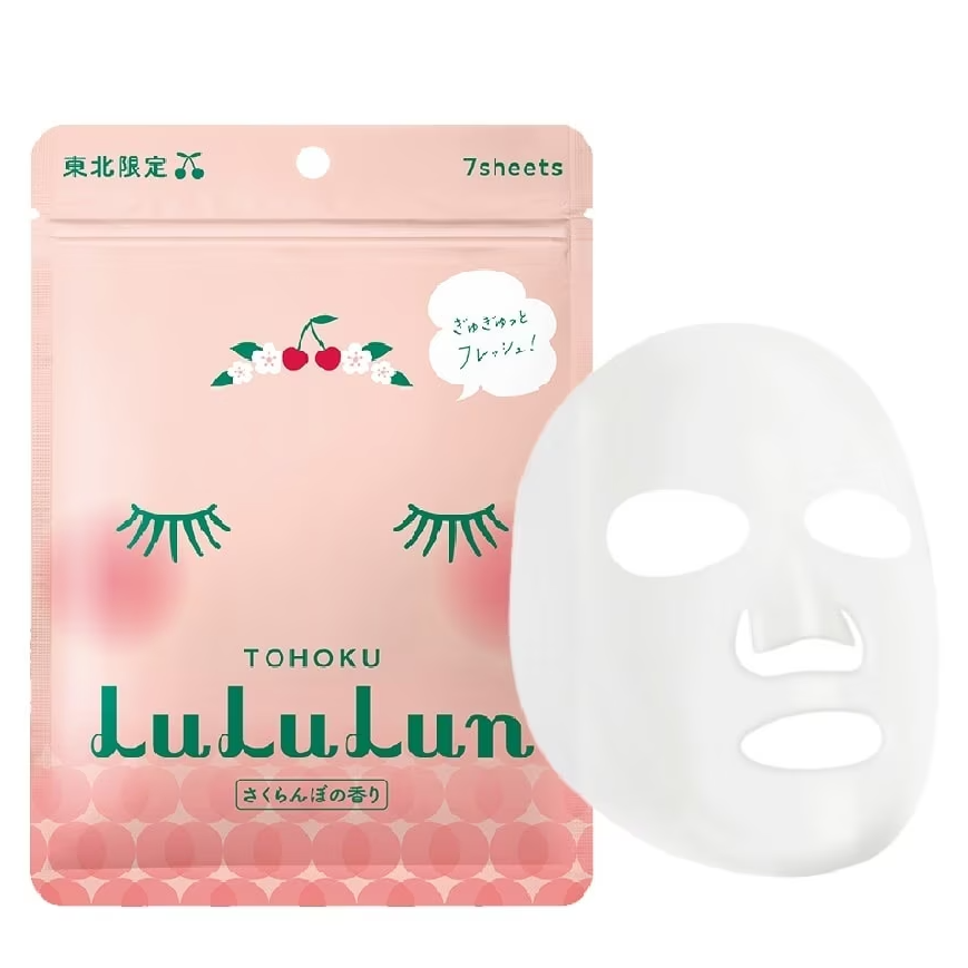 Lululun Tohoku Face Mask – 3 Pack of 7 Sheets | Made in Japan