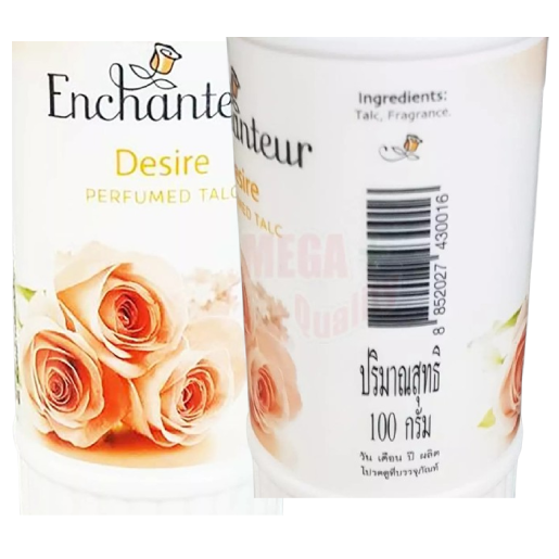 Enchanteur Perfumed Talc Powder with Desire Scent - 100g