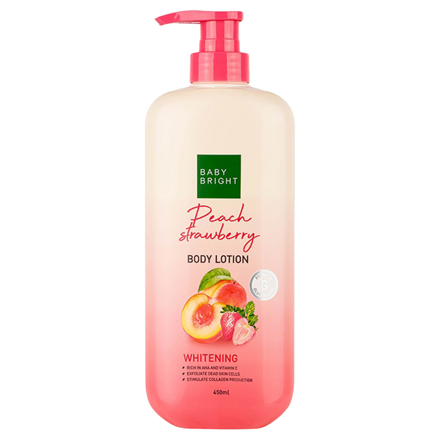 Baby Bright Peach & Strawberry Body Lotion - 450ml