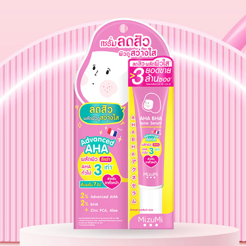 MizuMi - AHA BHA Akne-Serum 13g.