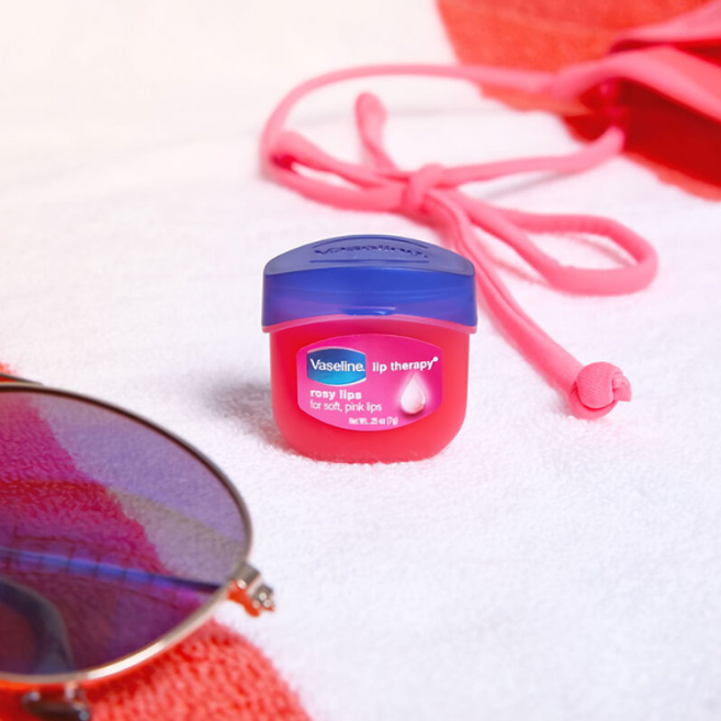 Vaseline Lip Therapy Rosy Lips 7g – Nourishing Moisturizer for Soft, Rosy Lips