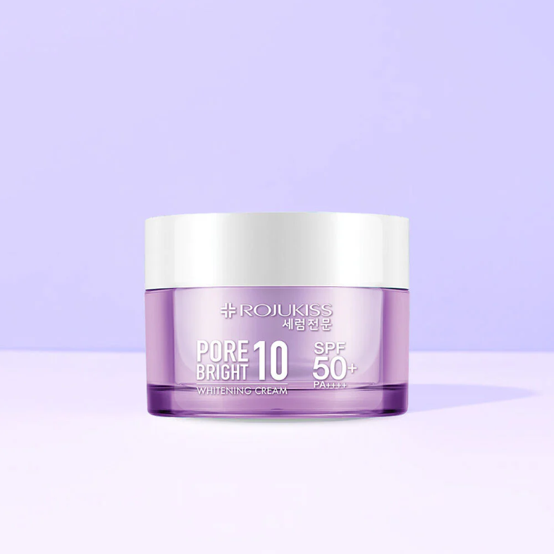 Rojukiss Porebright10 Whitening Cream SPF50+ PA++++ 40ml – Brightening & Sun Protection