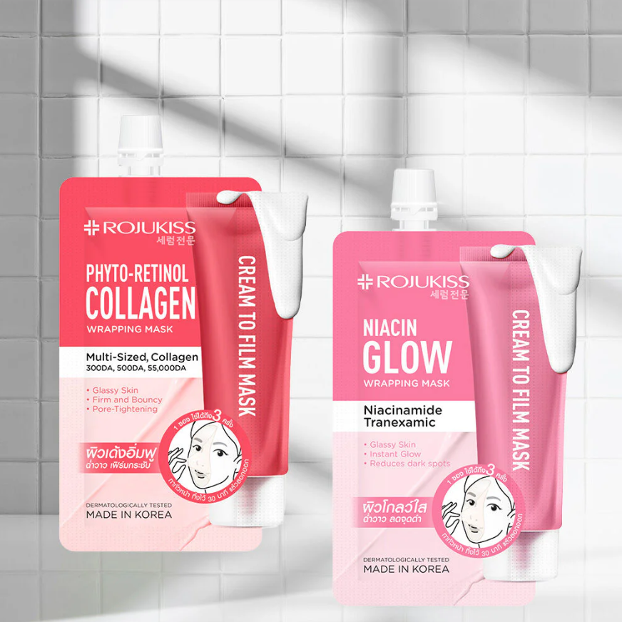 Rojukiss Phyto-Retinol Collagen Wrapping Mask - 10ml (Pack of 3)