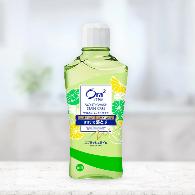Ora2 Me Mouthwash Stain & Breath Freshening Splash Lime 460ml