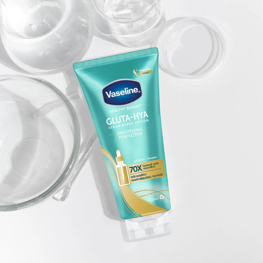 Vaseline - Healthy Bright Gluta-Hya Serum Burst Smoothing Perfector 300ml.