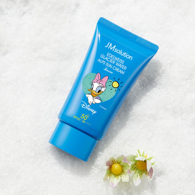 JM Solution Edelweiss Glacier Water Alps Sunscreen with Disney Daisy Duck - 50ml