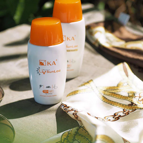 KA UV Perfect Sun Loc SPF50+ PA+++ White 60ml - Broad Spectrum Sun Protection