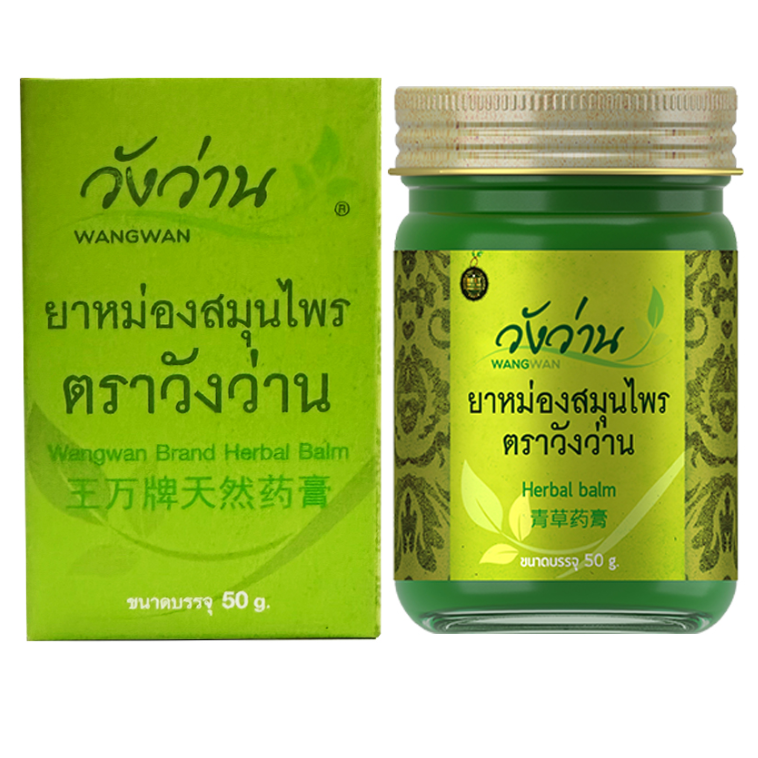Wangwan Herbal Balm 50g - Natural Pain Relief & Muscle Soothing