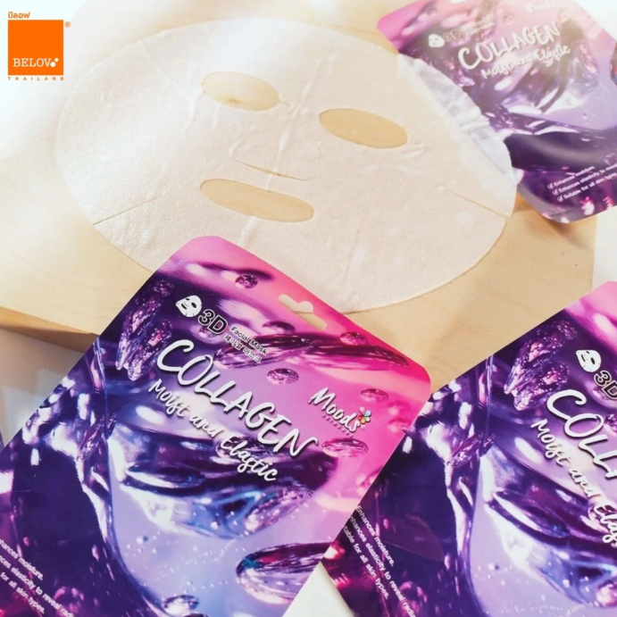 Moods Skin Care - Collagen Moist And Elastic 3D Facial 38ml. (Pack of 3)