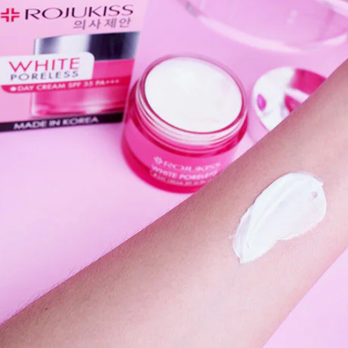 Rojukiss White Poreless Day Cream SPF35/PA+++ 45ml - Brightening & Pore Refining