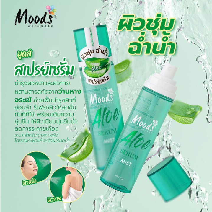 Moods Skin Care - Aloe Serum Mist 100ml.
