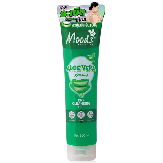 Moods Skin Care - Aloe Vera Relaxing Dry Cleansing Gel 350ml.