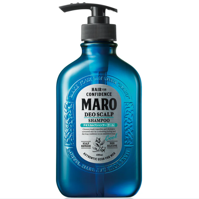 Maro - Shampoing Déo Cuir Chevelu Frais 400ml.