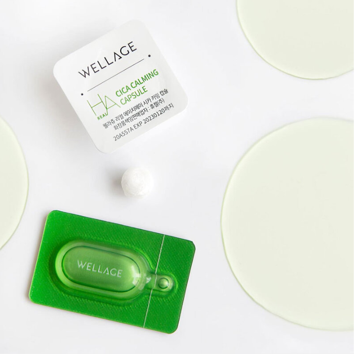 Wellage Real Cica Calming One Day Kit - 15ml