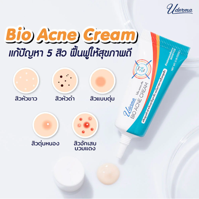 Uderma Bio Acne Cream - 5g | Clear Skin Solution