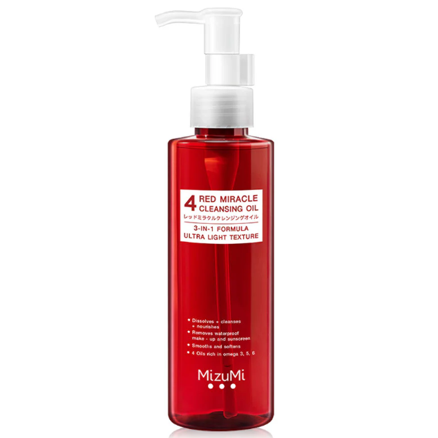 MizuMi - 4 Red Miracle Cleansing Oil 150ml.