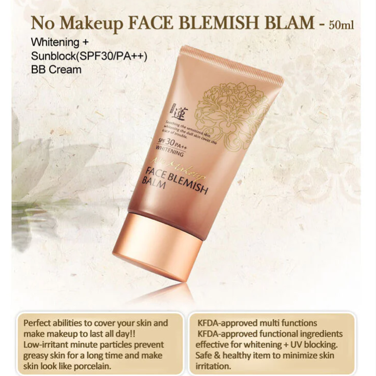 Welcos No-Makeup Face BB Cream SPF30 - 50ml