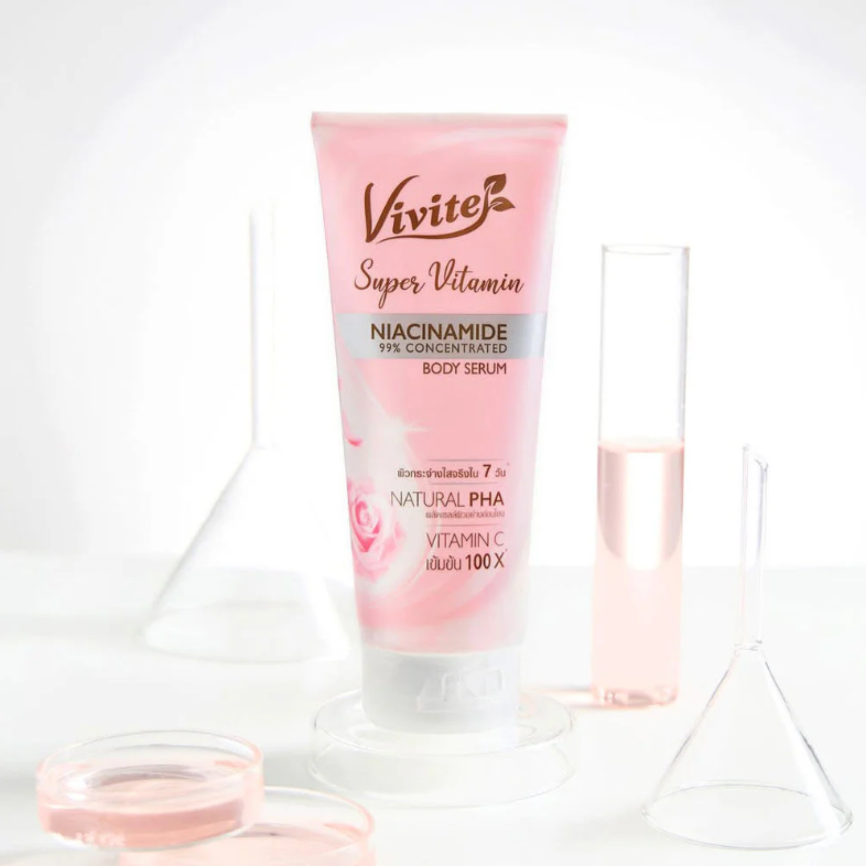Vivite Super Vitamin Niacinamide Body Serum 170ml - Brighten and Nourish Your Skin