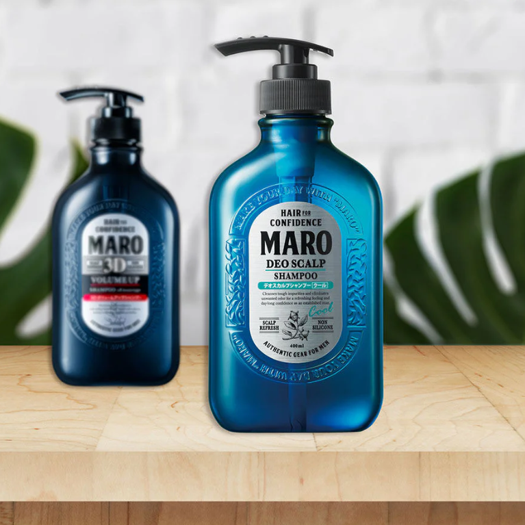 Maro - Shampoing Déo Cuir Chevelu Frais 400ml.