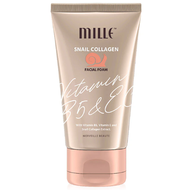 Mille - Snail Collagen Facial Foam 100g.