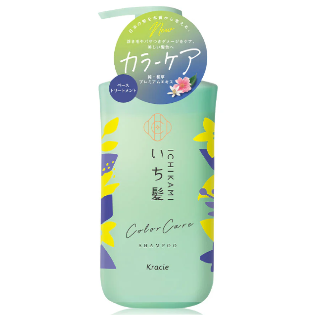 Ichikami Color Care Shampoo - 480ml | Gentle, Color-Enhancing Formula