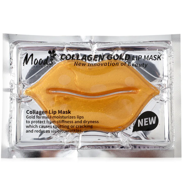Moods Skin Care - Collagen Gold Lip Mask 8g. (Pack of 6)