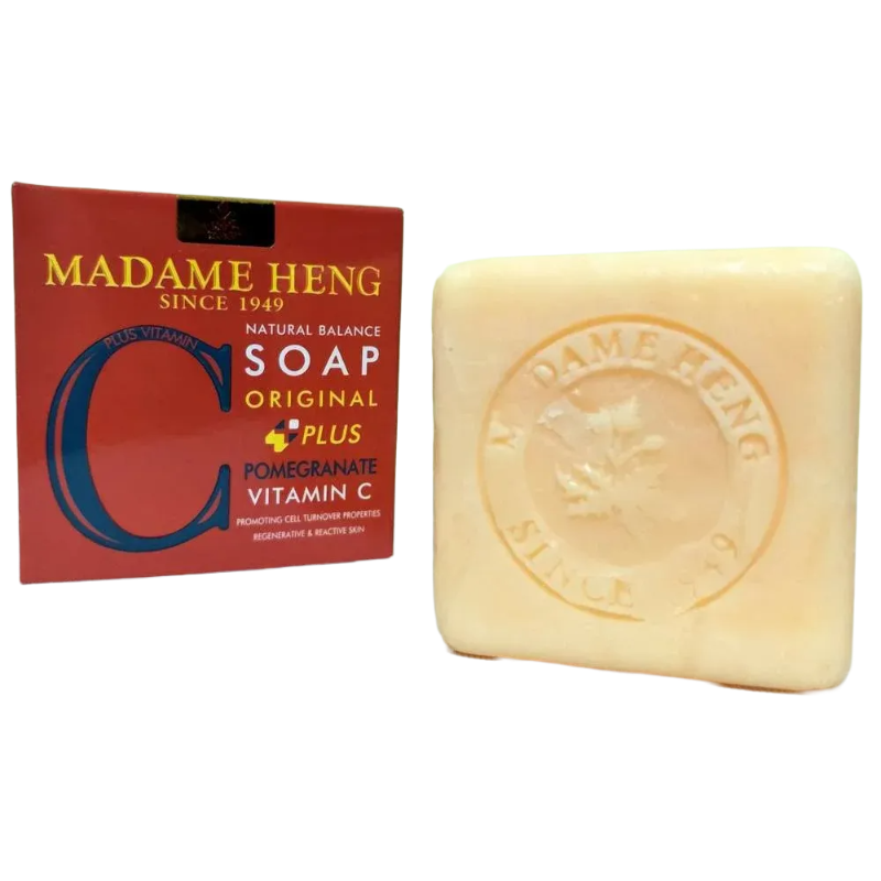 Madame Heng Pomegranate & Vitamin C Natural Soap 150g – Made in Thailand