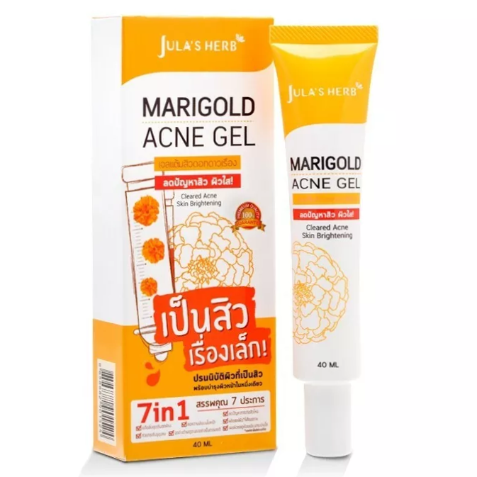 Jula's Herb Marigold Acne Gel – Soothes & Reduces Acne for Clearer Skin 40ml