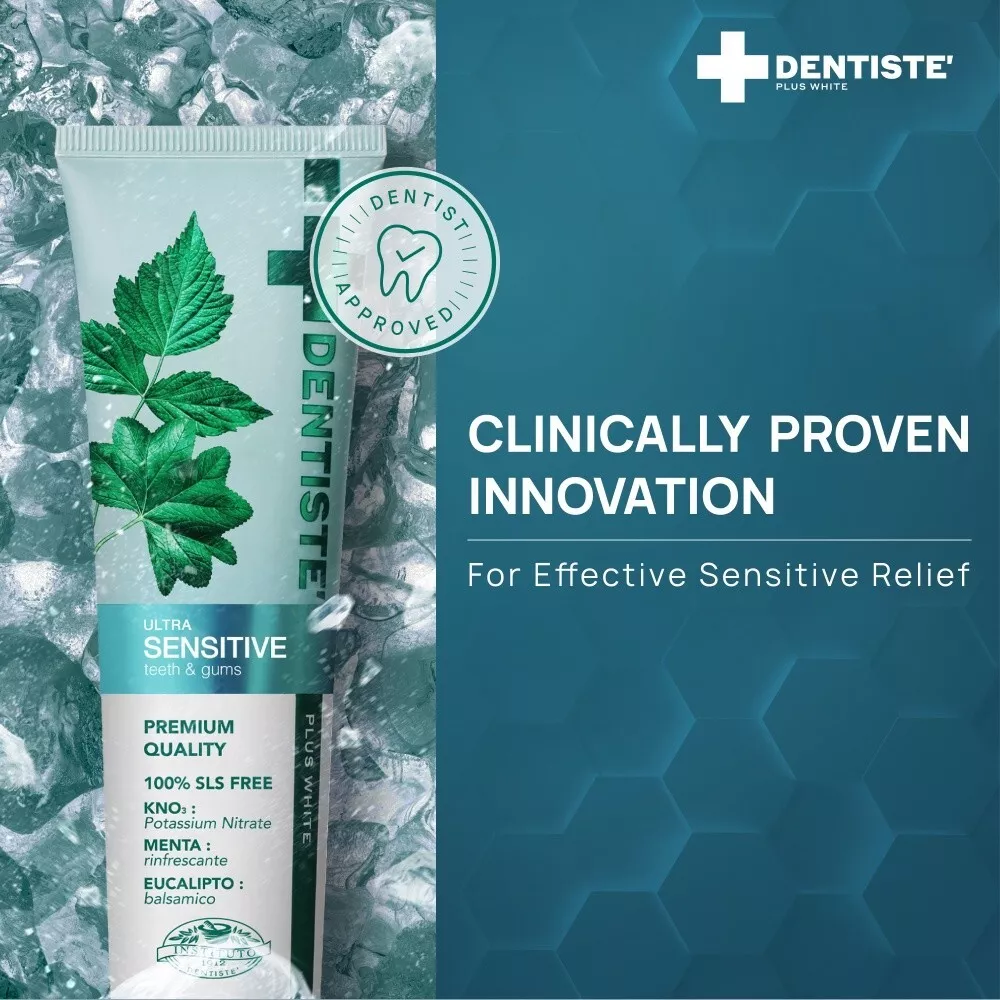 Dentiste Ultra Sensitive Toothpaste 100g – Gentle Care for Sensitive Teeth & Gums