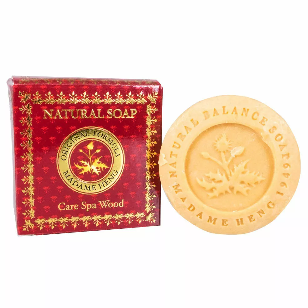 Madame Heng Care Spa Wood Natural Soap 150g – Made in Thailand