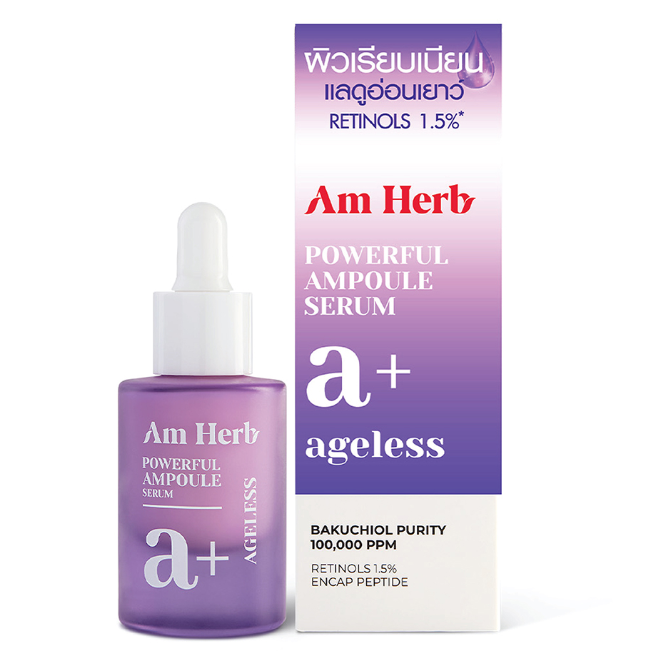 Am Herb Powerful Age-Defying Ampoule Serum, 20ml