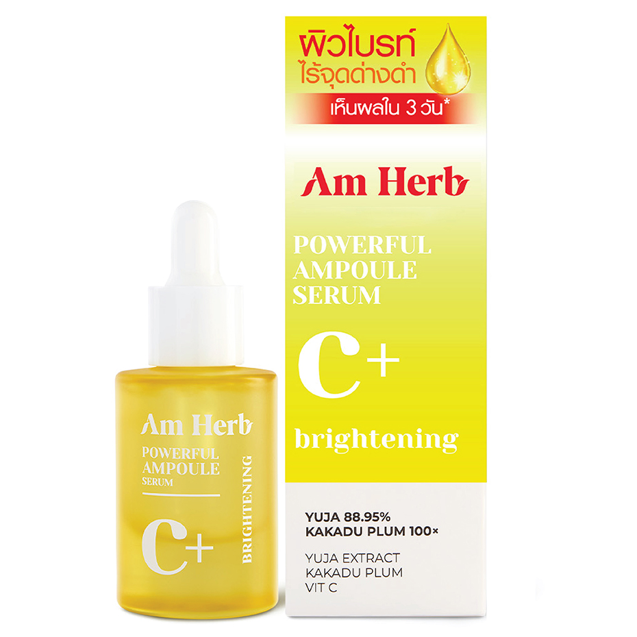 Am Herb Brightening C+ Ampoule Serum 20ml for Radiant Skin