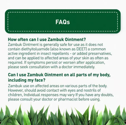 ZamBuk Balm 36g. (Pack of 6) - Made in Thailand