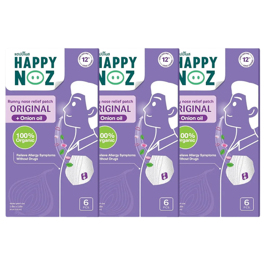 Happy Noz - Adult Purple Fragrance Patches (Pack of 3 x 6)