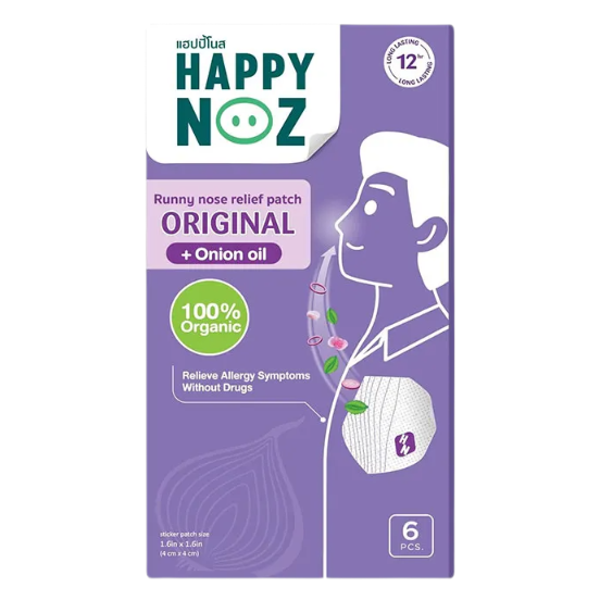 Happy Noz - Adult Purple Fragrance Patches (Pack of 3 x 6)