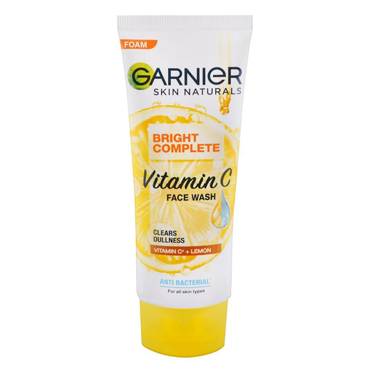 Garnier Bright Complete Vitamin C Lemon Face Wash 100ml