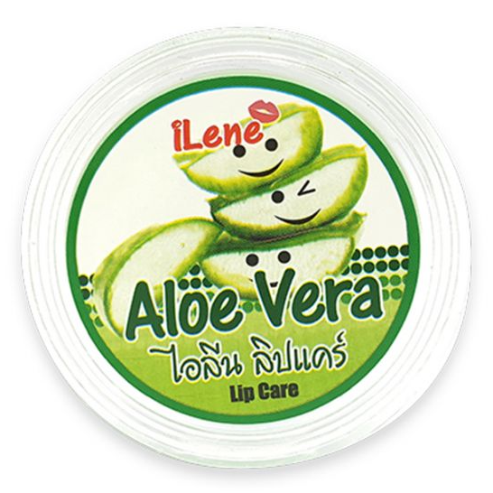 iLene Aloe Vera Natural Lip Balm – Nourishing Moisturizer 10g (Pack of 8)