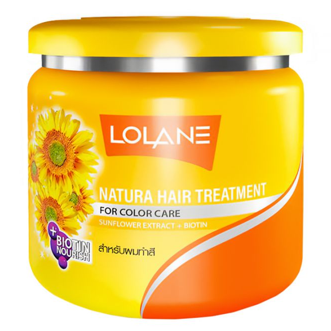 Lolane Natura Hair Treatment Cream for Color Preservation 250g